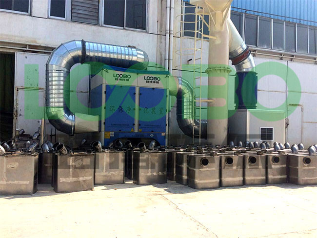 中国重汽集团焊接除尘项目顺利竣工